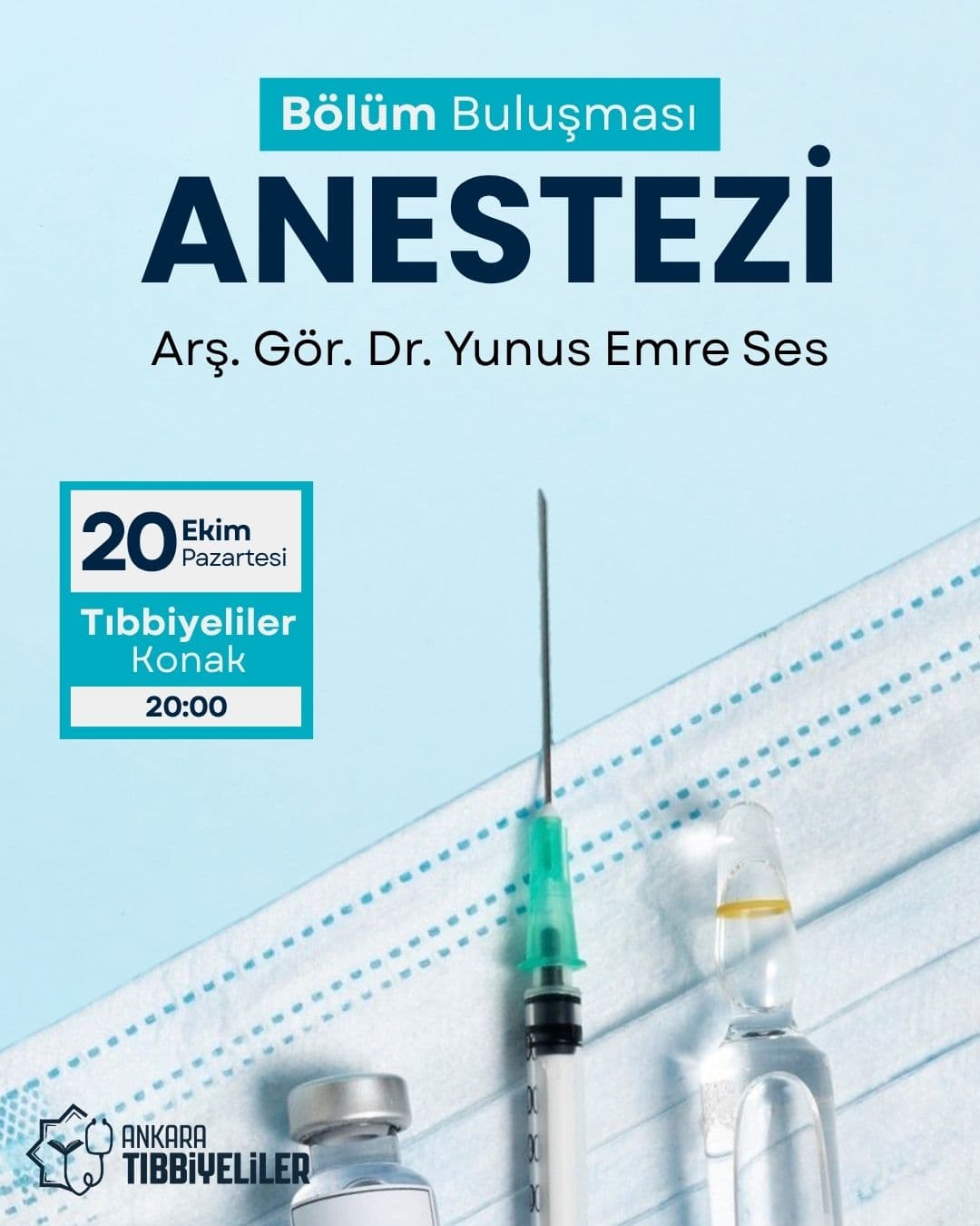 Bölüm Buluşması: Anestezi