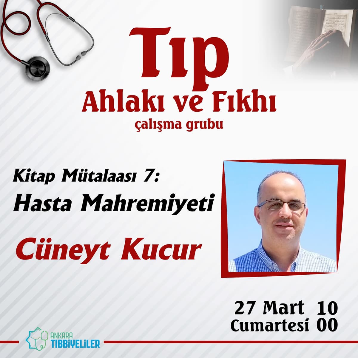 Kitap Tahlili 7 - Hasta Mahremiyeti | Cüneyt Kaçar