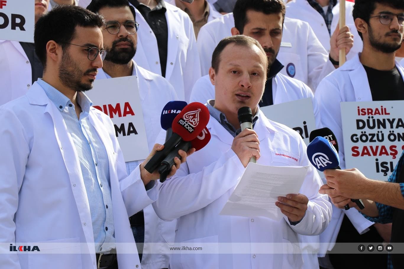 Filistin'de Yaşanan Soykırıma Dair Basın Açıklaması 4