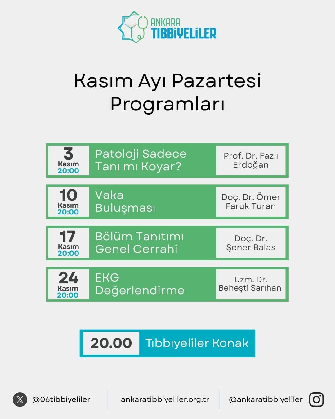Kasım 2025 Genel Afiş