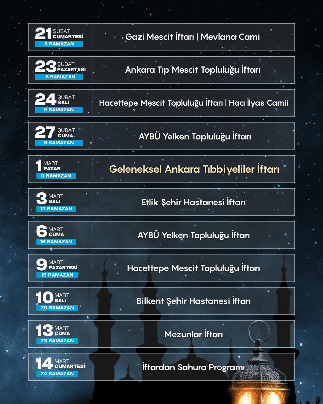 Ramazan Ayı ve İftar Buluşmaları galeri fotoğrafı 1