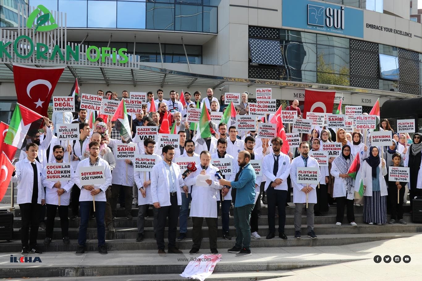 Filistin'de Yaşanan Soykırıma Dair Basın Açıklaması